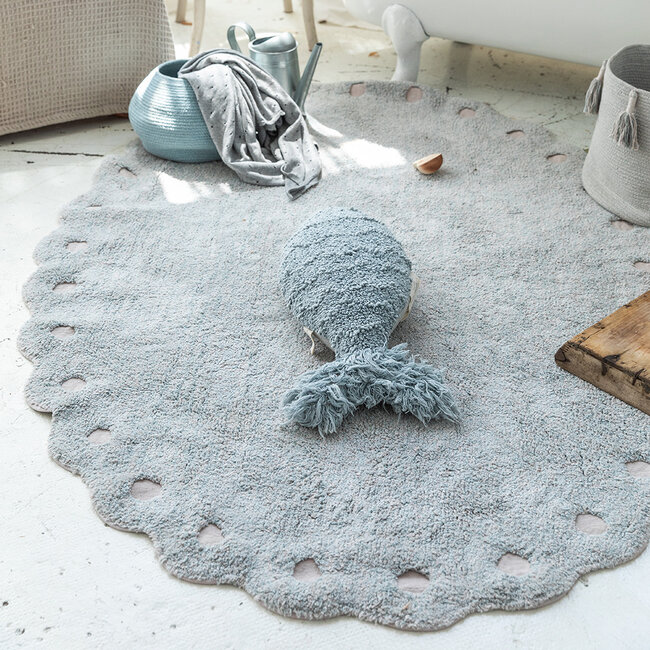 Lorena Canals Kinderkamer Vloerkleed Picone Pearl Blue