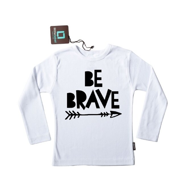 Pimp-Studio Strijkapplicatie Be Brave van Pimp-Studio