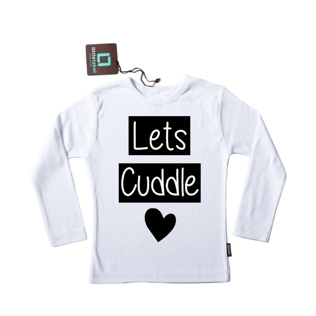 Pimp-Studio Strijkapplicatie Lets Cuddle Hart van Pimp-Studio