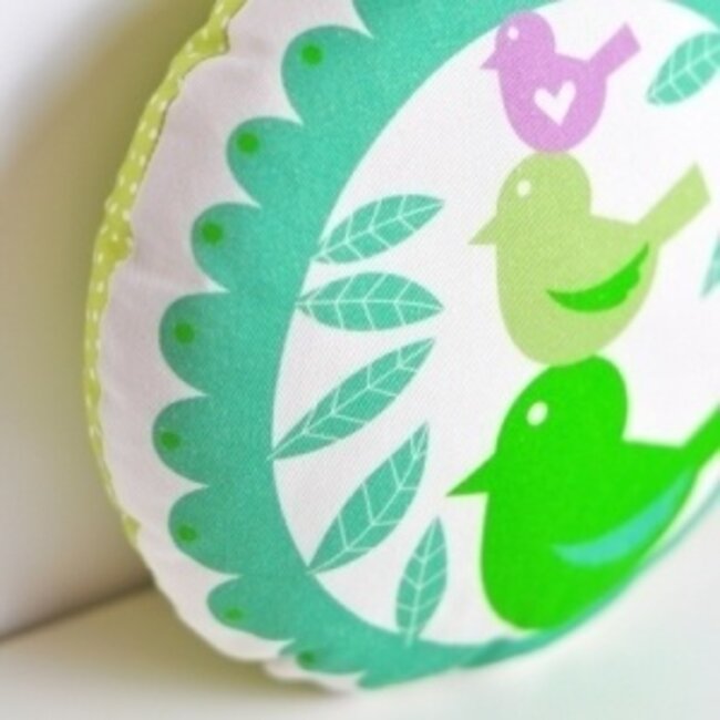 PinkNouNou Kussen Kinderkamer Tweet Tweet van PinkNouNou