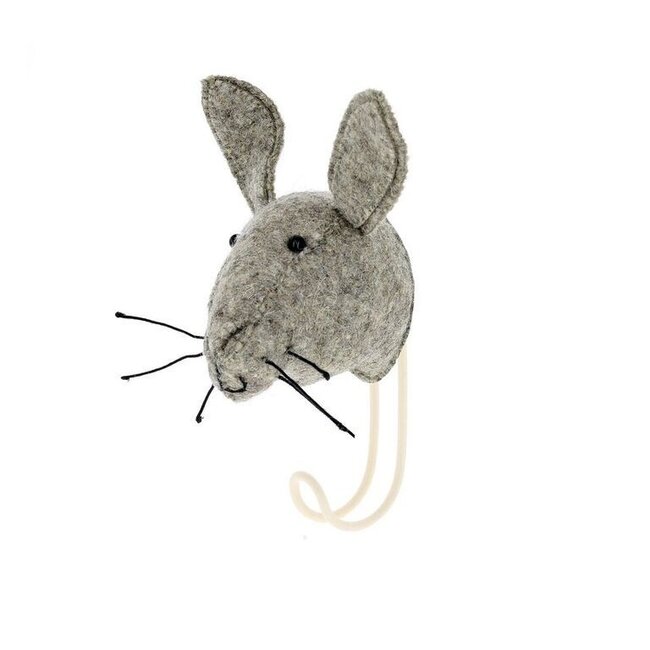 Fiona Walker Wandhaakje Dierenkop Haas van Fiona Walker