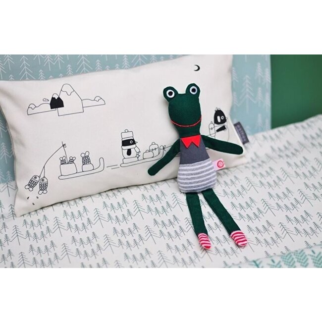 Esthex Kussen Kinderkamer Pinguïn blauw van Esthex