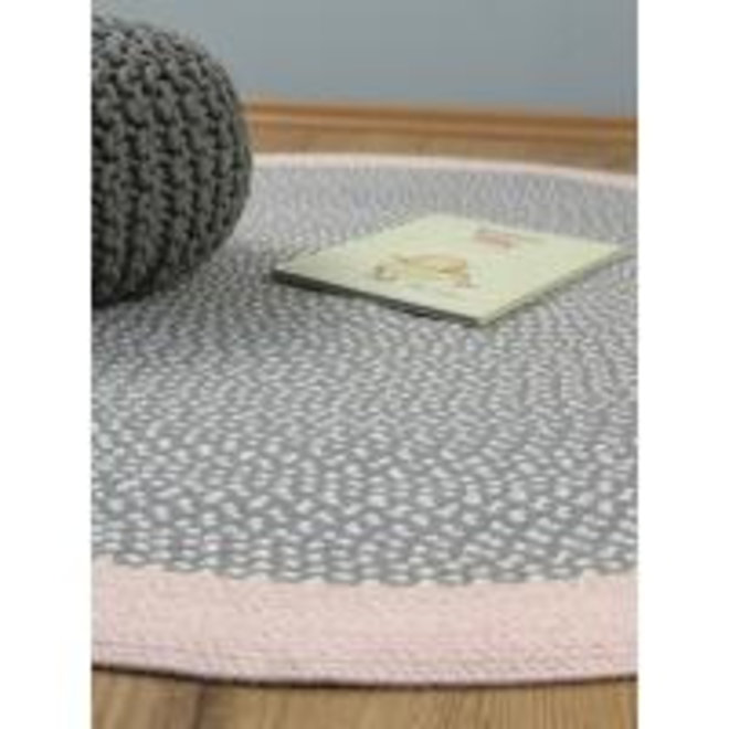 Vloerkleed Kinderkamer Roundy Pink Nattiot