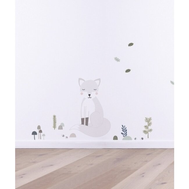 Lilipinso Muursticker Kinderkamer XL Fox van Lilipinso