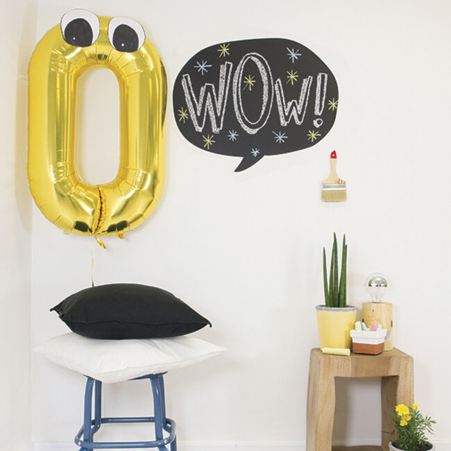 Chispum Muursticker Kinderkamer Balloon blackboard Chispum