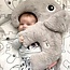 DoneByDeer Knuffel Elphee Grey van Done by Deer