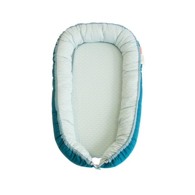 DoneByDeer Babynestje Balloon Bleu 73 cm - van Done by Deer