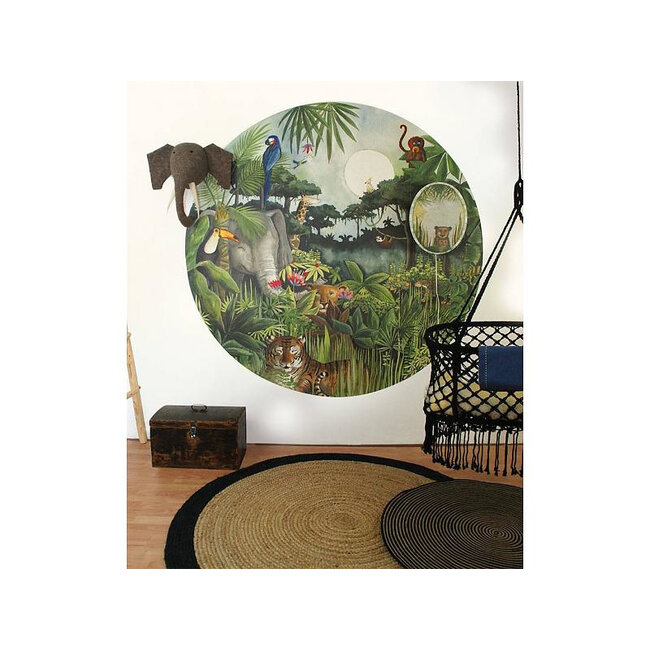 Hartendief Behangcirkel Regenwoud Hartendief