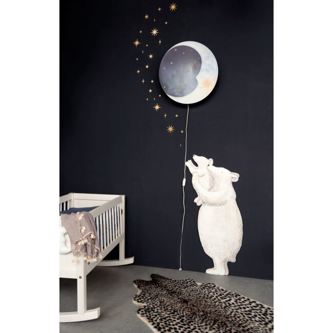 Hartendief Muursticker Kinderkamer ijsberen Hartendief