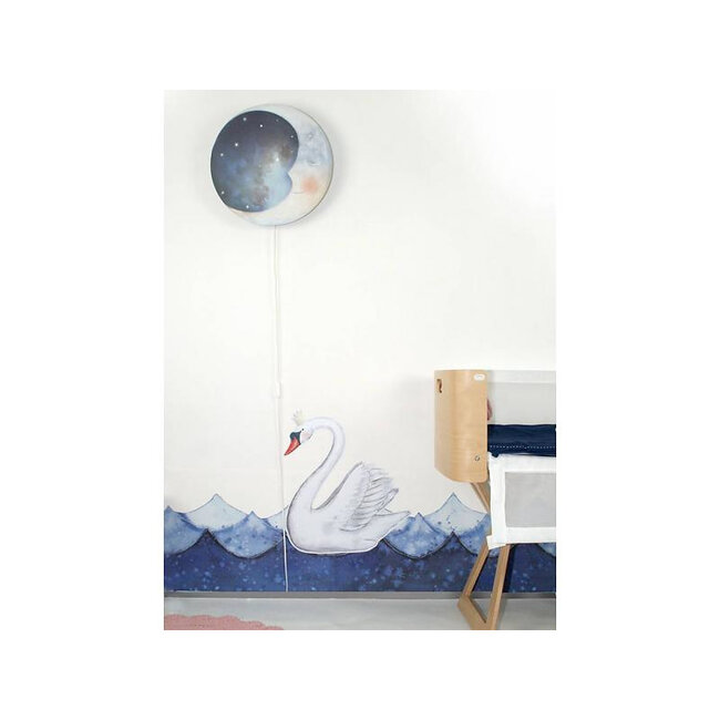 Hartendief Muursticker Kinderkamer Zwaan Kleef Aan Hartendief