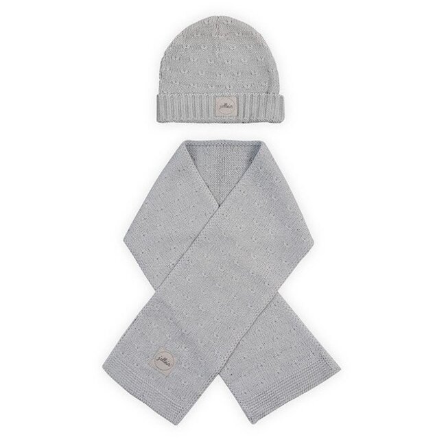 Jollein Sjaal Soft Knit Light Grey Jollein