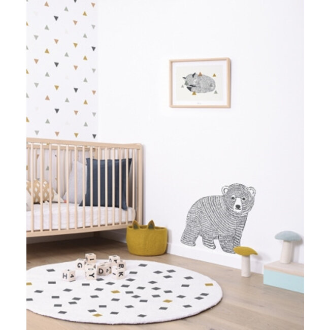 Lilipinso Muursticker Kinderkamer XL Bear Lilipinso