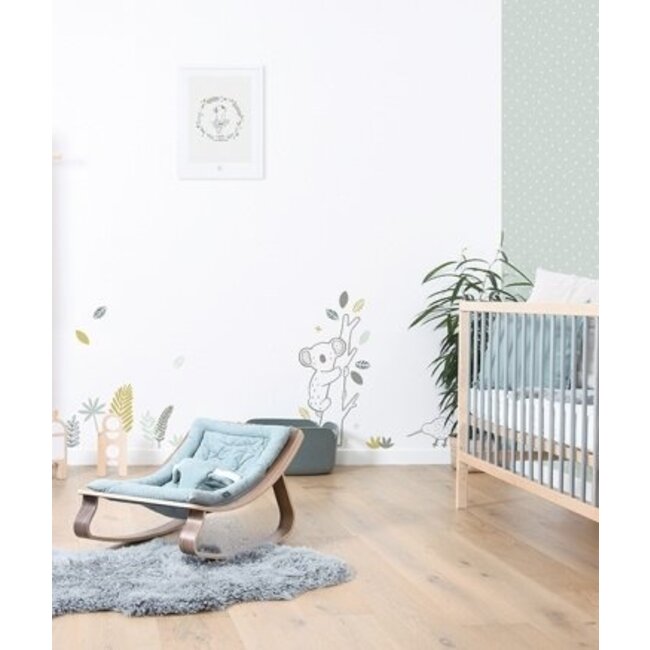 Lilipinso Muurstickers Kinderkamer Leaves Green/Blue van Lilipinso