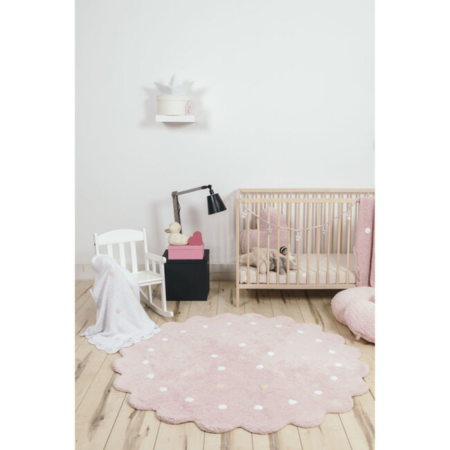 Lorena Canals Vloerkleed Kinderkamer Roundy Biscuit Pink