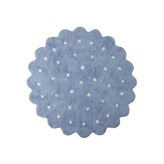 Lorena Canals Vloerkleed Kinderkamer Roundy Biscuit Blue