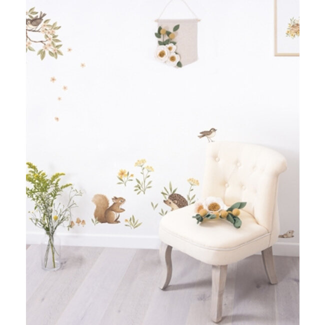 Lilipinso Muurstickers Kinderkamer  Little Forest Animals Lilipinso