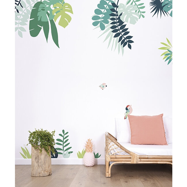 Lilipinso Muurstickers Kinderkamer Parrots Lilipinso