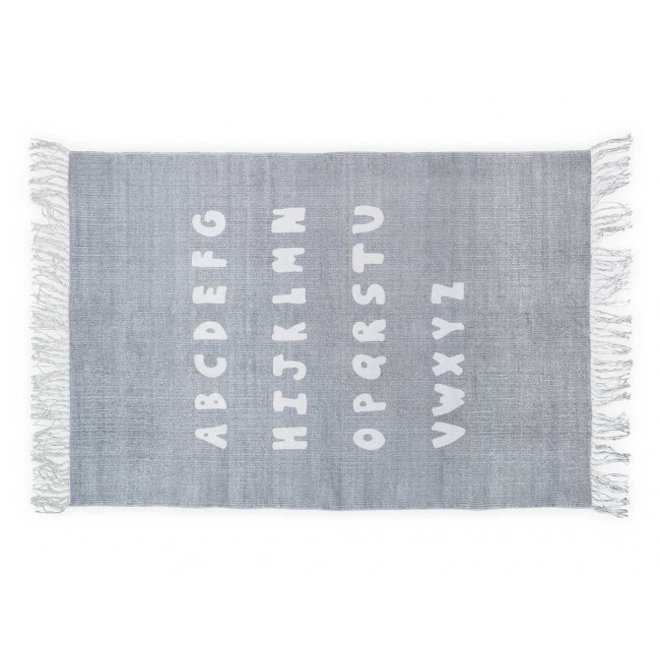 Vloerkleed Kinderkamer ABC Grey Jollein