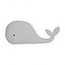 Jollein Knuffelkussen walvis Tiny Waffle Grey Jollein