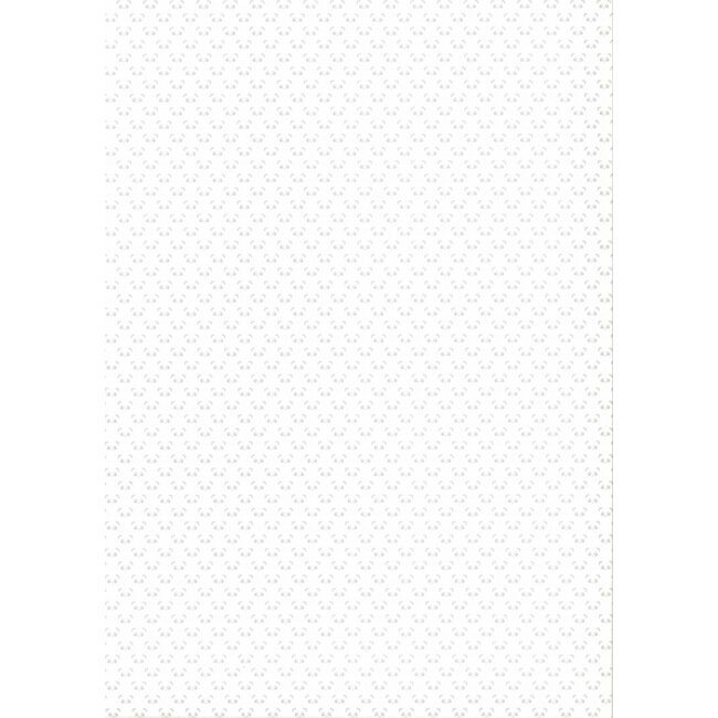Fabs World Behang Kinderkamer Small Panda Grijs/Wit Fabsworld