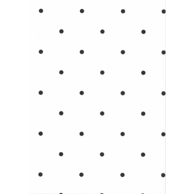 Fabs World Behang Kinderkamer Dots Zwart Fabs World