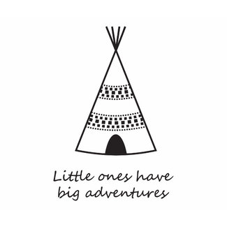 Fabs World Paneelbehang Kinderkamer Tipi 2 formaten