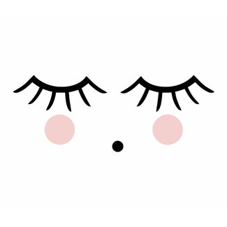 Fabs World Paneelbehang Kinderkamer Sleepy Eyes 2 formaten