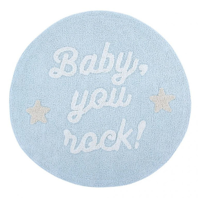 Vloerkleed Kinderkamer Mr. Wonderful - Baby You Rock! Lorena Canals