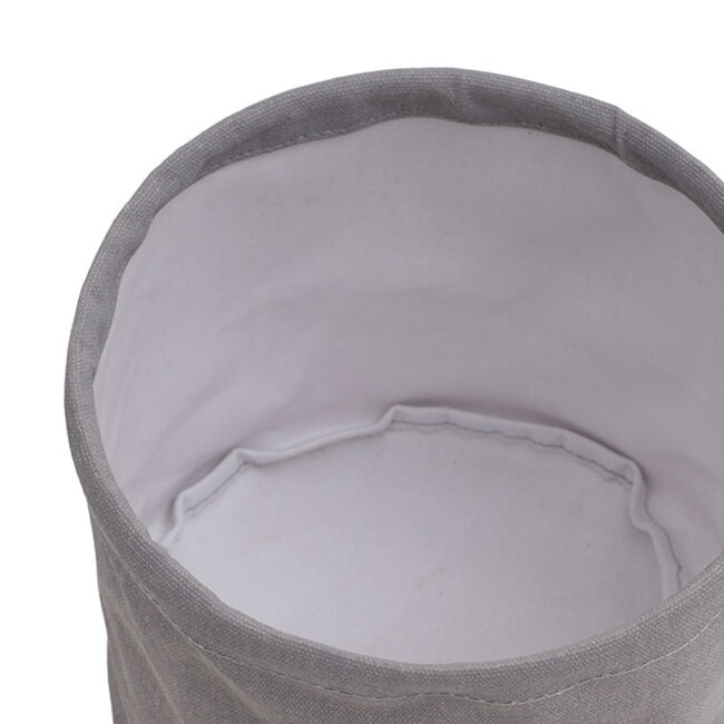 Jollein Mandje Canvas Rainbow Grey Jollein