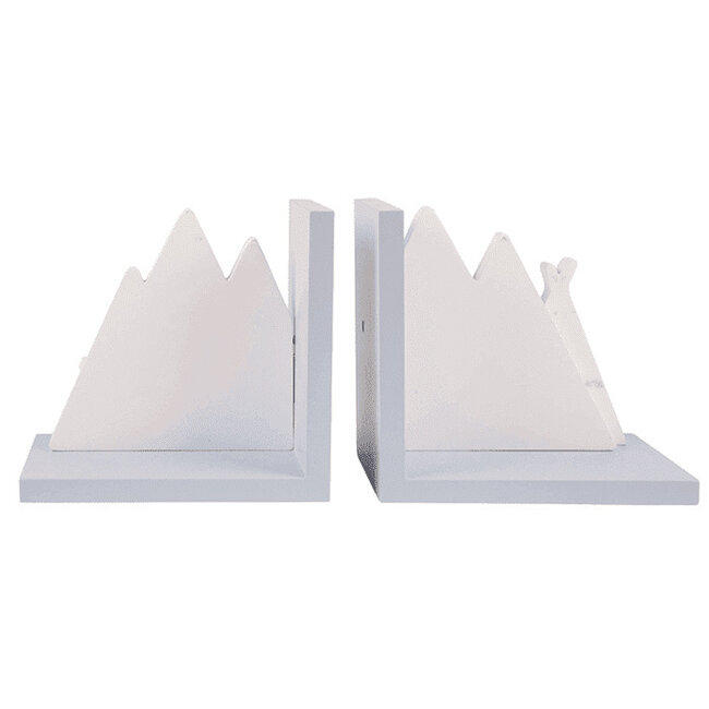 Boekensteun Beer en Tipi 2-delig