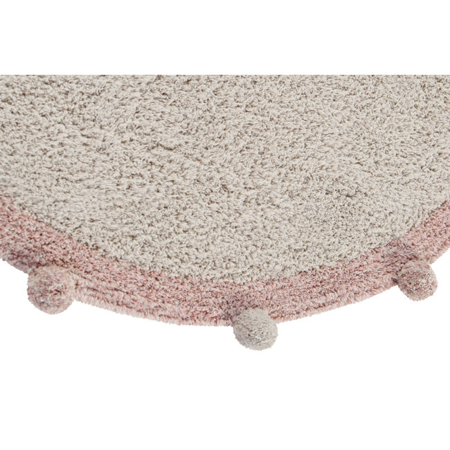 Lorena Canals Vloerkleed Kinderkamer Bubbly Natural Pink