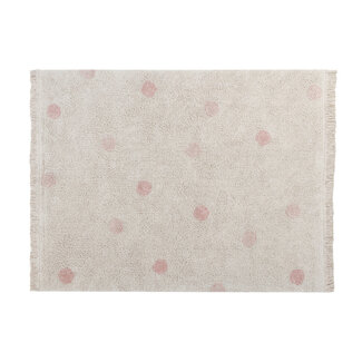 Lorena Canals Vloerkleed Kinderkamer Hippy Dots Natural Vintage Nude