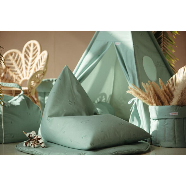Beanbag Kinderkamer Minty green Wigiwama