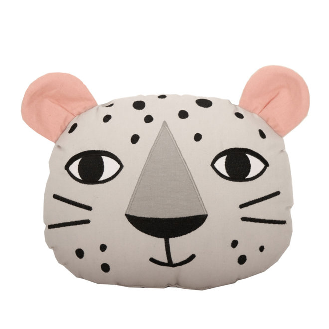 Kussen Kinderkamer Leopard Roommate