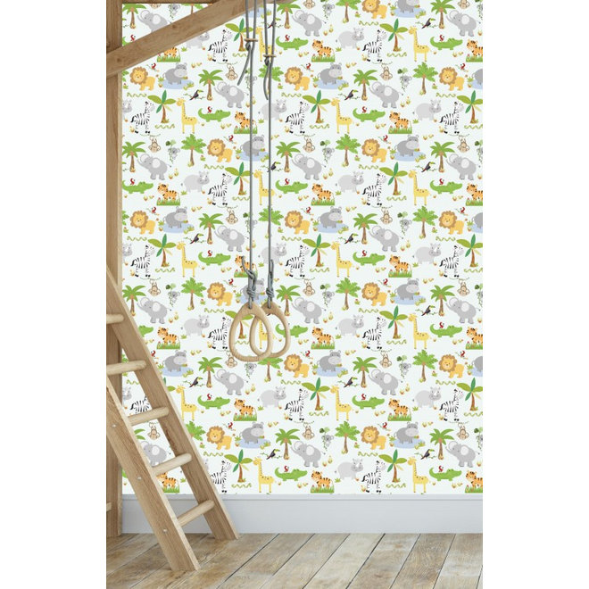 Behang Kinderkamer Jungle