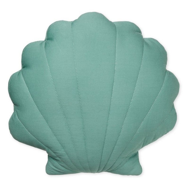 Kussen Kinderkamer Zeegroen - Sea Shell Canal Green