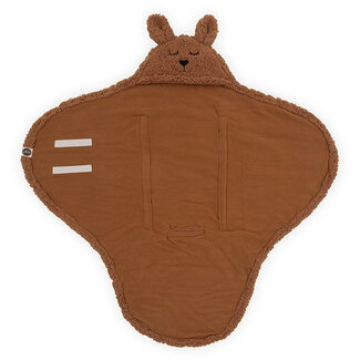 Jollein Wikkeldeken Bunny Caramel Jollein