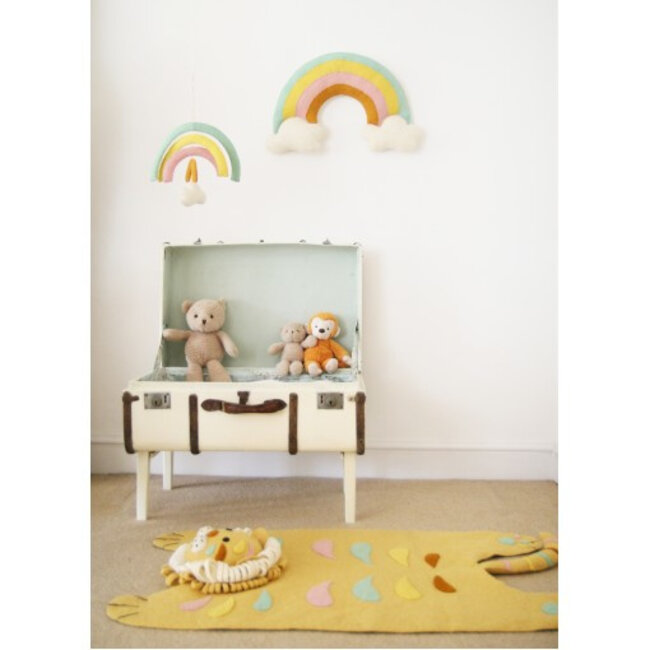 Fiona Walker Vloerkleed Kinderkamer Pastel Sand Tiger Fiona Walker