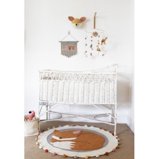 Kinderkamer Vloerkleed Sleepy Fox Fiona Walker