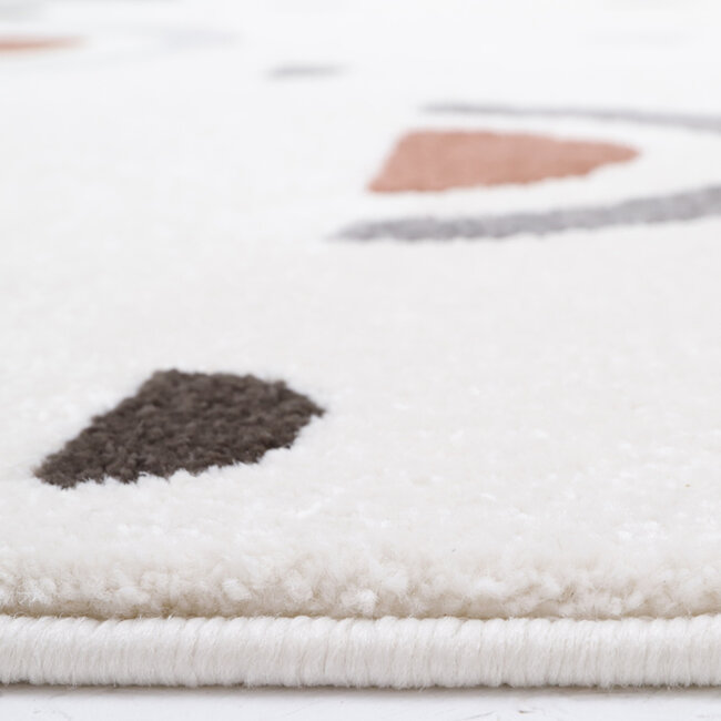 Nattiot Vloerkleed Kinderkamer All Over Rainbow Brick Nattiot