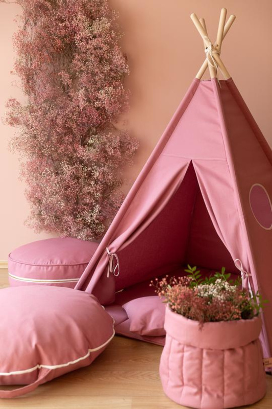 Gedachte Kameel Hervat Tipi Tent / Speeltent Kinderkamer Blush Pink - www.lieffeling.nl