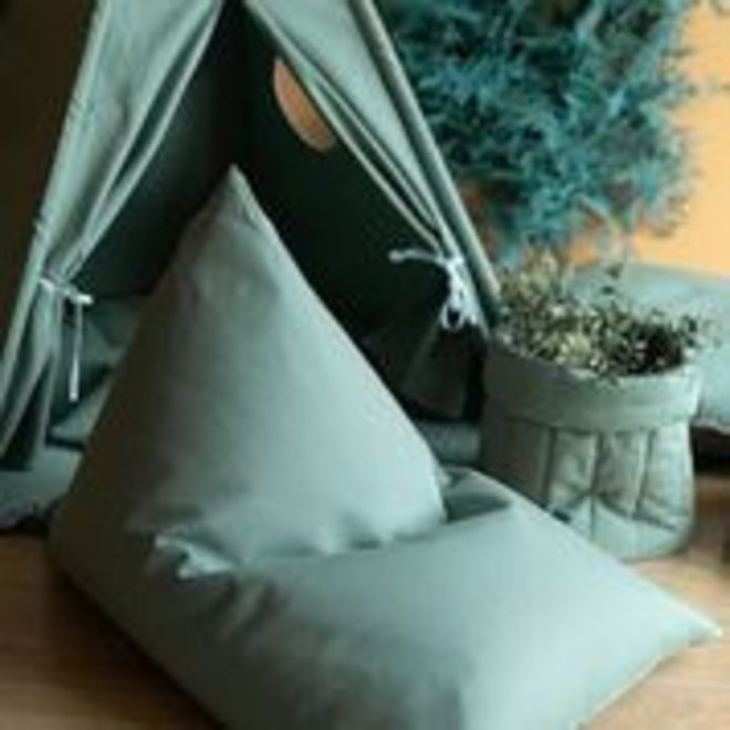 Droogte limoen Broer Beanbag Kinderkamer Olive Green - www.lieffeling.nl