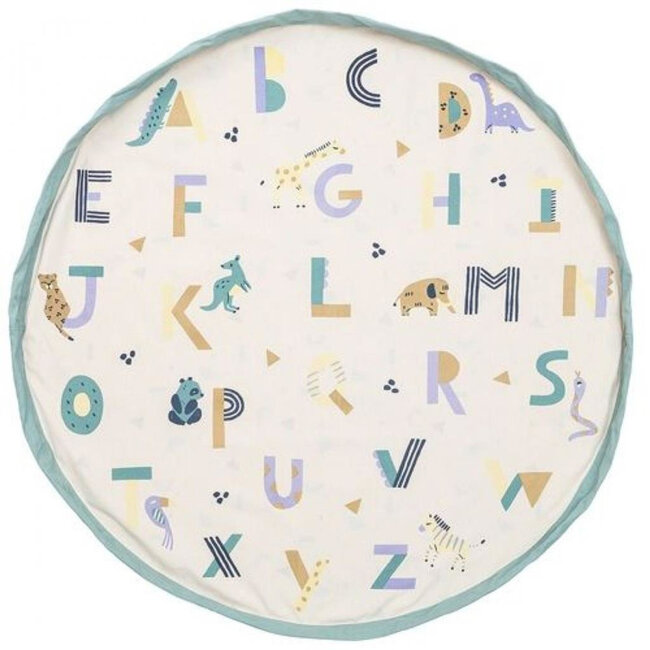 Play & Go  Play & Go Opbergzak en Speelgoedkleed Animal Alphabet