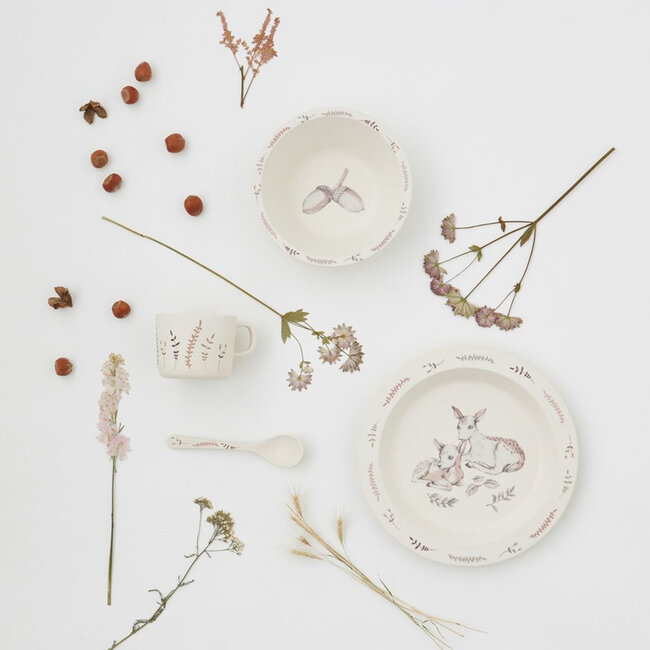 Cam Cam Copenhagen Eetsetje Forest Bamboe 4 delig Cam Cam