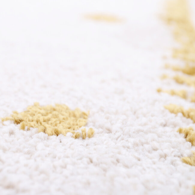 Nattiot Kinderkamer Vloerkleed Wooly Lemon