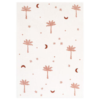 Nattiot Vloerkleed Kinderkamer Little Palm Sienna