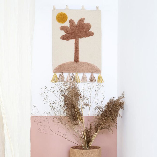Nattiot Muurhanger Kinderkamer Little Palm Sienna Nattiot