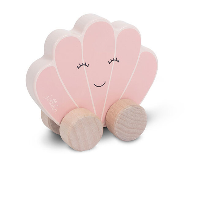Jollein Houten Speelgoedauto Schelp Pink Jollein