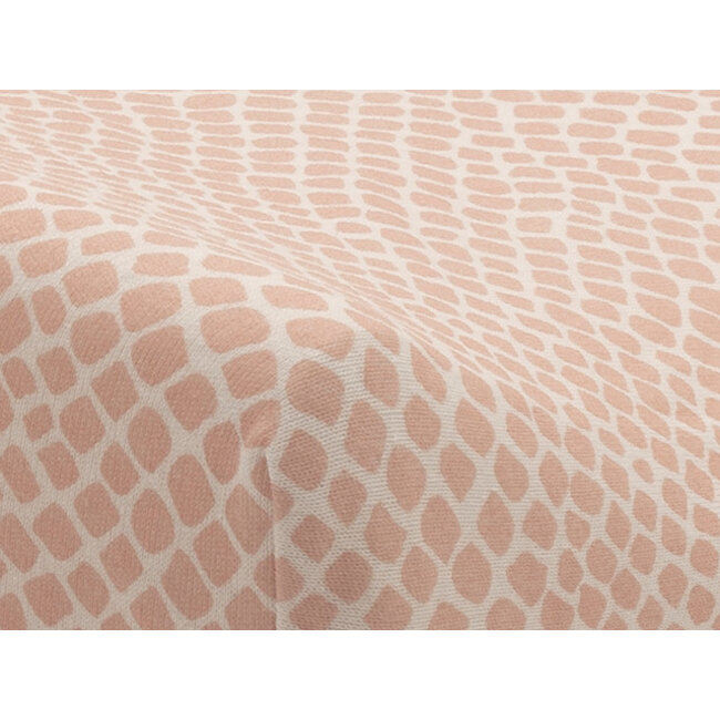 Jollein Waskussenhoes Snake Pale Pink Jollein