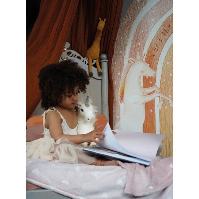 Hartendief Behang Kinderkamer Achter de Regenboog Hartendief